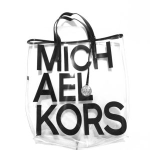 AUTHENTIC Clear Michael Kors Tote